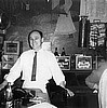Steve Kender III in Kender's Bar 1950s